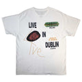Weiß - Back - Travis Scott - "Summer Run 2023 Dublin" T-Shirt für Herren-Damen Unisex