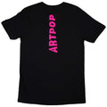 Schwarz - Back - Lady Gaga - "Artpop" T-Shirt für Herren-Damen Unisex