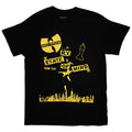 Schwarz - Front - Wu-Tang Clan - "Tour '23 NY State Of Mind" T-Shirt für Herren-Damen Unisex