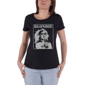 Schwarz - Front - Blondie - "Presente" T-Shirt für Damen