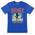 Mittelblau - Front - AC-DC - "Blow Up Your Video" T-Shirt für Herren-Damen Unisex