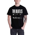 Schwarz - Front - The Beatles - "1963 The Palladium" T-Shirt für Herren-Damen Unisex