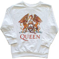 Weiß - Front - Queen - "Classic" Sweatshirt für Kinder