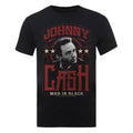 Schwarz - Front - Johnny Cash - "Man In Black" T-Shirt für Damen