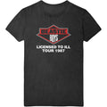 Schwarz - Front - Beastie Boys - "Licenced To Ill" T-Shirt für Herren-Damen Unisex