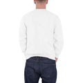 Weiß - Back - Queen - "Classic" Sweatshirt für Herren-Damen Unisex