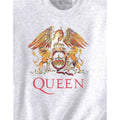 Weiß - Side - Queen - "Classic" Sweatshirt für Herren-Damen Unisex
