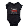 Schwarz - Front - Slipknot - Strampler Logo für Baby