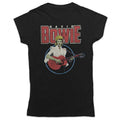 Schwarz - Front - David Bowie - "Acoustic Bootleg" T-Shirt für Damen