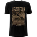 Schwarz - Front - Led Zeppelin - "Faded Falling" T-Shirt für Herren-Damen Unisex