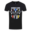 Schwarz - Front - System Of A Down - "Eagle Colours" T-Shirt für Herren-Damen Unisex