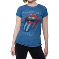 Jeansblau - Front - The Rolling Stones - "Havana Cuba" T-Shirt für Damen