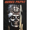 Schwarz - Side - Ghost - "Here's Papa" T-Shirt für Herren-Damen Unisex