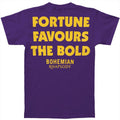 Violett - Back - Queen - "Fortune" T-Shirt für Herren-Damen Unisex
