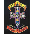 Schwarz-Weiß - Back - Guns N Roses - "Appetite For Destruction" T-Shirt für Damen Raglanärmel