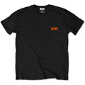 Schwarz - Front - AC-DC - T-Shirt Logo für Herren-Damen Unisex