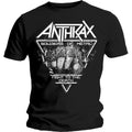 Schwarz - Front - Anthrax - "Soldier Of Metal FTD" T-Shirt für Herren-Damen Unisex