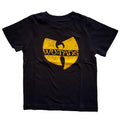 Schwarz - Front - Wu-Tang Clan - T-Shirt für Kinder
