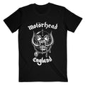 Schwarz - Front - Motorhead - "England" T-Shirt für Herren-Damen Unisex