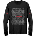 Schwarz - Front - System Of A Down - "Eye Collage" T-Shirt für Herren-Damen Unisex Langärmlig