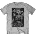 Grau - Front - Blondie - "Band Promo" T-Shirt für Herren-Damen Unisex