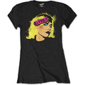 Schwarz - Front - Blondie - T-Shirt Logo für Damen