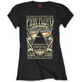 Schwarz - Front - Pink Floyd - "Carnegie Hall" T-Shirt für Damen