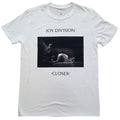 Weiß - Front - Joy Division - "Classic Closer" T-Shirt für Herren-Damen Unisex
