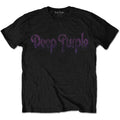 Schwarz - Front - Deep Purple - T-Shirt Logo für Herren-Damen Unisex