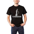 Schwarz - Front - Kasabian - "Ultra Face" T-Shirt für Herren-Damen Unisex