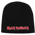 Schwarz - Front - Iron Maiden - Mütze für Herren-Damen Unisex