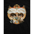 Schwarz - Side - Michael Jackson - "Dangerous" T-Shirt für Herren-Damen Unisex
