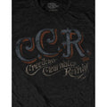 Schwarz - Side - Creedence Clearwater Revival - T-Shirt für Herren-Damen Unisex