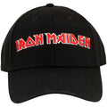 Schwarz - Front - Iron Maiden - Baseball-Mütze für Herren-Damen Unisex