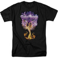 Schwarz - Front - Deep Purple - "Phoenix Rising" T-Shirt für Herren-Damen Unisex