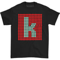 Schwarz - Front - The Killers - "K Glow" T-Shirt für Herren-Damen Unisex