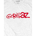 Weiß - Side - Gorillaz - T-Shirt für Herren-Damen Unisex