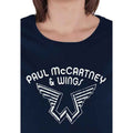 Marineblau - Back - Paul McCartney - T-Shirt Logo für Damen