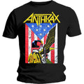 Schwarz - Front - Anthrax - "Dread Eagle" T-Shirt für Herren-Damen Unisex