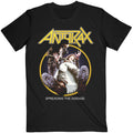 Schwarz - Front - Anthrax - "Spreading The Disease" T-Shirt für Herren-Damen Unisex