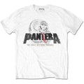 Weiß - Front - Pantera - T-Shirt Logo für Herren-Damen Unisex
