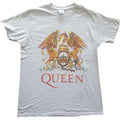 Grau - Front - Queen - "Classic" T-Shirt für Herren-Damen Unisex