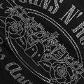Schwarz - Side - Guns N Roses - T-Shirt Logo für Herren-Damen Unisex