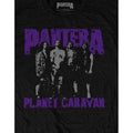 Schwarz - Side - Pantera - "Planet Caravan" T-Shirt für Herren-Damen Unisex