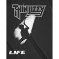 Schwarz - Side - Thin Lizzy - "Life" T-Shirt für Herren-Damen Unisex