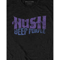 Schwarz - Side - Deep Purple - "Hush" T-Shirt für Herren-Damen Unisex