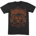 Schwarz - Front - Biohazard - "Since 1987" T-Shirt für Herren-Damen Unisex