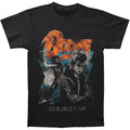 Schwarz - Front - David Bowie - "1972 World Tour" T-Shirt für Herren-Damen Unisex