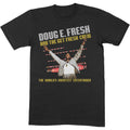 Schwarz - Front - Doug E. Fresh - "The World's Greatest" T-Shirt für Herren-Damen Unisex