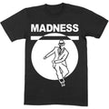 Schwarz - Front - Madness - "Dancing Man" T-Shirt für Herren-Damen Unisex